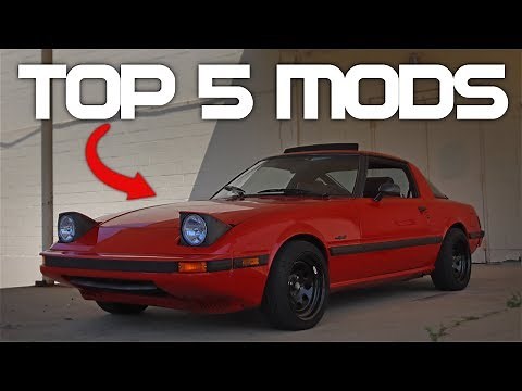 The Top 5 Modifications For First Gen Rx-7s