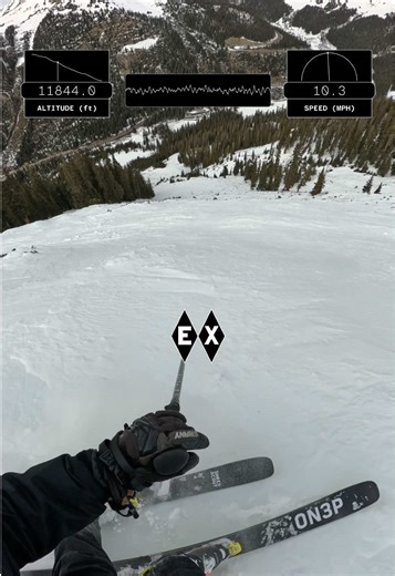 David's Run Off Pali: Best Snow at Arapahoe Basin