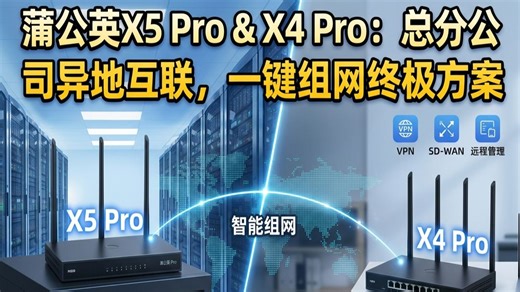搭建分总公司互通网络，一个视频教你看明白