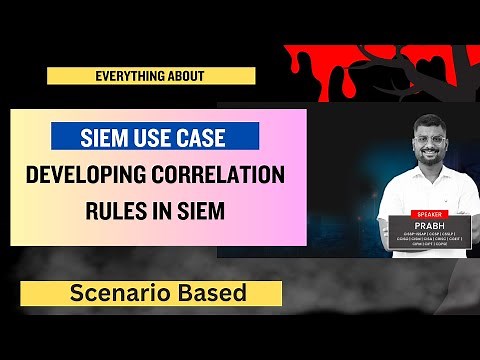 SIEM Correlation Rules for Beginners