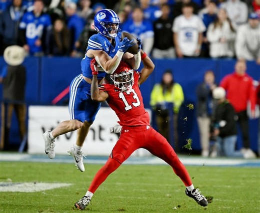 Highlights, key plays and photos from No. 15 BYU’s thrilling win over No. 23 Utah