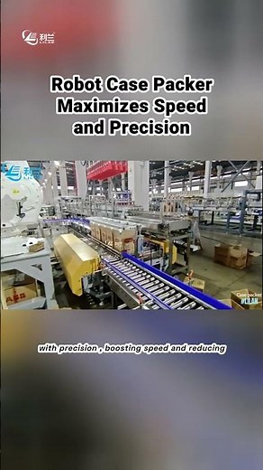 Revolutionize Your Plastic Bottle Packaging with Our All-in-One Robot Case Packer Solution