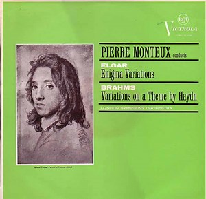Elgar, Brahms, Pierre Monteux, London Symphony Orchestra - Enigma Variations / Variations On A Theme By Haydn