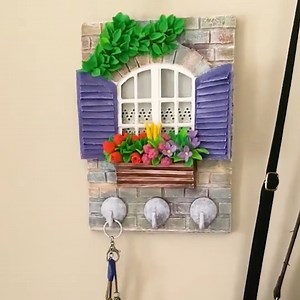 Key holder made of cardboard with your own hands | Diy Craft Ideas