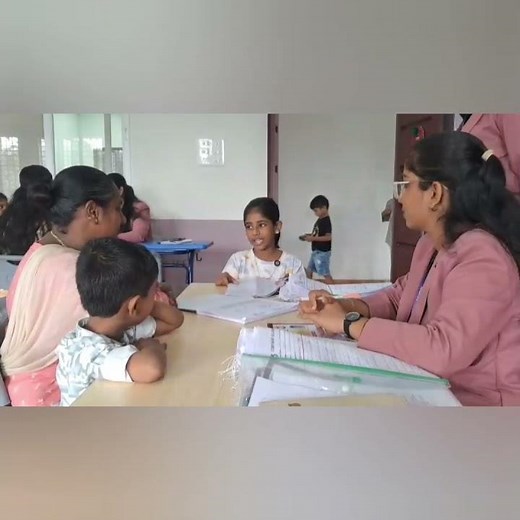 Student Led Parent Teacher meet at Compass Global School, Valakom. An ERA initiative.