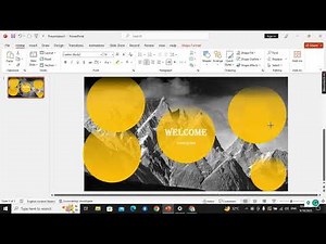 Create a Stunning Gradient Circle Opening Slide in PowerPoint || Tutorial