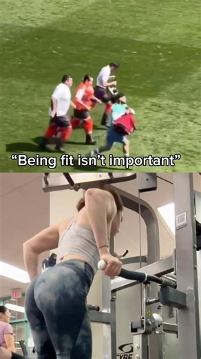 “Being fit ISN’T important”