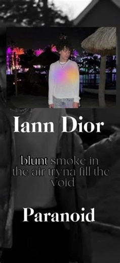 Iann Dior - Paranoid ￼(Snippet)