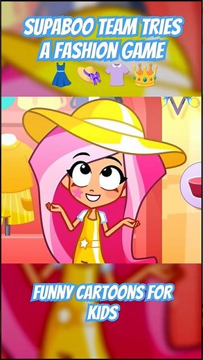SuPaBoo Turned Into Models ✨💛 Who Wins the Dress to Impress Challenge? #kidsfun #kidsvideo