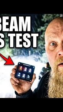 Auxbeam gang switch and LED light bar tested