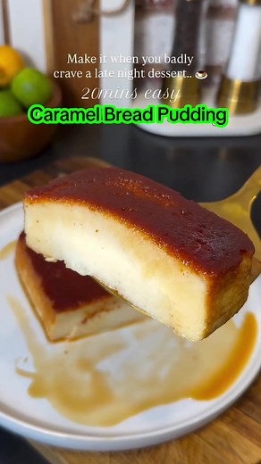 Delicious Caramel Bread Pudding Recipe in 20 Minutes