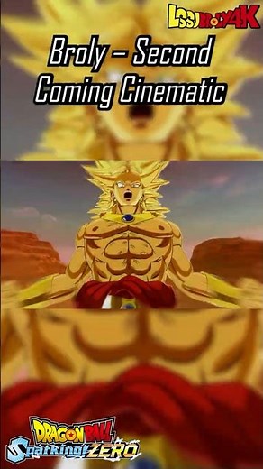 Broly – Second Coming Cinematic #dbsz #sparkingzero #dbz #dragonball #broly #shorts