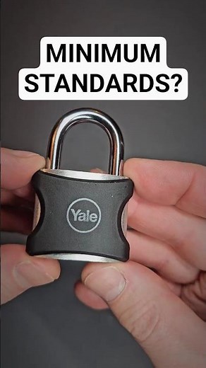 Yale Padlock Picked in Seconds 😬 | Brand ≠ Security