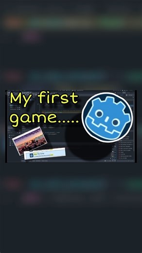 Learning Godot Engine Day 1 #godot #games #journey #youtube #shorts #fyp