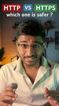 HTTP vs HTTPS in 60 Seconds — Must-Know! #shorts #cybersecurity