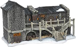 Department 56 Game of Thrones Village Night's Watch Castle Black Lit Building, 6.61 Inch, Multicolor