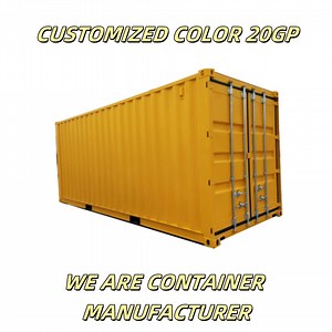 [Hot Item] 2025 Brand New 20FT Ready to Ship 20DC Shipping Container with Csc