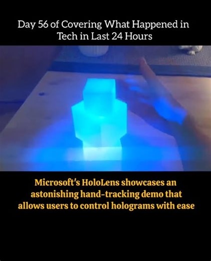 zorancodes on Instagram: "Astonishing HoloLens hand-tracking demo Controlling holograms has never felt more natural Holograms can be manipulated and interacted with in a highly intuitive way. The demo highlights the potential of HoloLens in various industries. HoloLens' hand-tracking capabilities make interacting with holograms feel natural. This innovation has the potential to revolutionize the way we interact with digital objects.The future of holographic technology looks promising with HoloLe