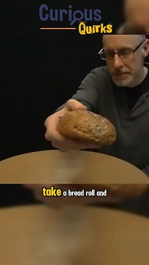 Bouncing Bread Roll - Bread that bounces like a ball. 😲 #challenge #reelschallenge #viralreelschallenge #Amazing #trendingreels | Curious Quirks