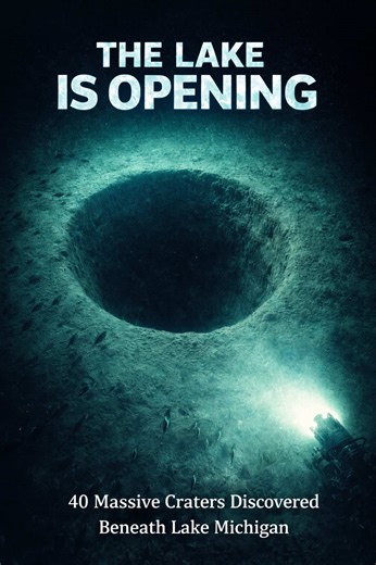 Something is waking up at the bottom of Lake Michigan. 🌊 Scientists found 40 massive, unexplained craters that weren't on any map. Is it a geological glitch or a hidden danger? Lake Michigan craters, underwater mystery, unexplained geological phenomenon, massive sinkholes, Great Lakes secrets, deep sea sonar, Michigan natural wonders, bizarre nature, hidden geography, strange discoveries 2026, Sheboygan Wisconsin, Port Washington #MichiganLegacy #LakeMichigan #Mystery #HiddenHistory #PureMichig