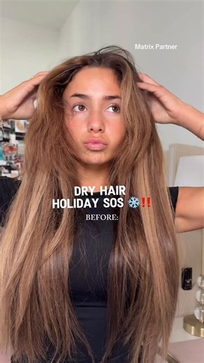 Matrix | Winter hair struggles are real ❄️🥲 Dry, dehydrated hair? This is the fix. Food For Soft Oil 🥑 = hydration, shine, and 450°F heat... | Instagram