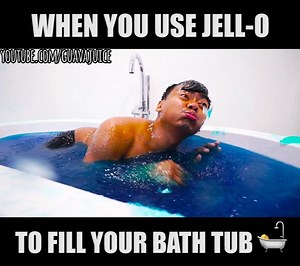 612K views · 7.6K reactions | JELL-O BATH CHALLENGE! | Guava Juice | Facebook