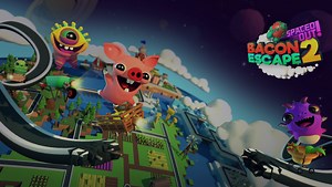 Save a pig from the slaughterhouse in cheery auto-runner Bacon Escape 2 for iOS