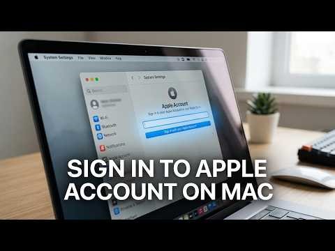How to Sign In to Your Apple Account on Mac (Step-by-Step)