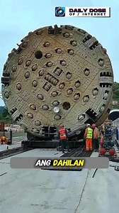 878K views · 7.1K reactions | Ang Tunnel Boring Machines o TBM #engineering #construction #constructionworker | Wesley Denmark Fernandez Abbas | Facebook