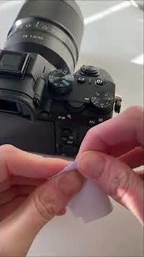 How To Fix STUCK Control Wheel On Sony Camera