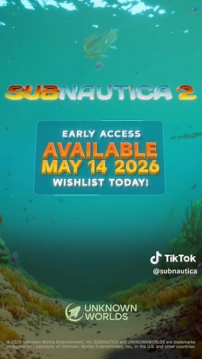 “Pick the most interesting thing you can see and explore. Wouldn’t that set you free?” 🌊 The Subnautica 2 Early Access Gameplay trailer is here! Watch now and join us in the deep on May 14th, 2026. #subnautica2 #subnautica #videogames #openworld #survivalgame