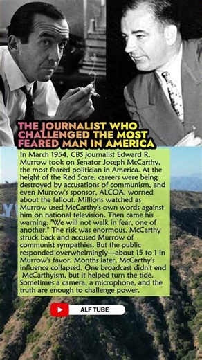 THE JOURNALIST WHO CHALLENGED THE MOST FEARED MAN IN AMERICA