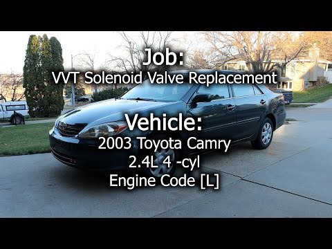 2003 Toyota Camry - VVT Solenoid Valve Replacement (Variable Valve Timing)