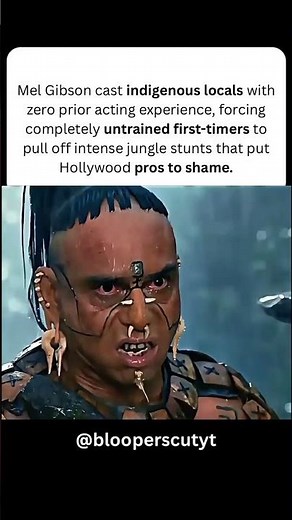 The Movie That Cast Real Locals With Zero Acting Experience #apocalypto #melgibson #shorts