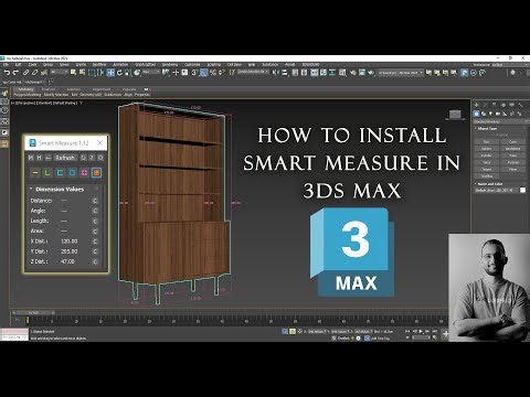 how to install Smart Measure in 3ds Max