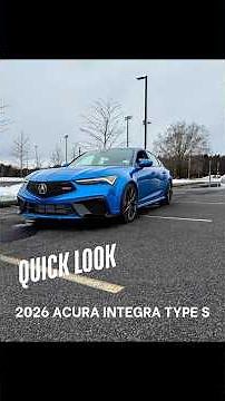 Daily Driver with 320 HP + Manual?! | 2026 Acura Integra Type S