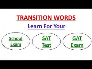 Transition words in reading and writing | transitional devices | linking words | The Modern Learning