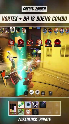 Vortex Web + Black Hole is bueno si 🙂👍 #deadlock #deadlockclips