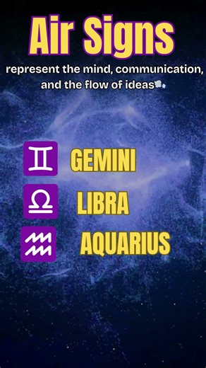 Air Signs of the Zodiac🌬️| Astrology 101