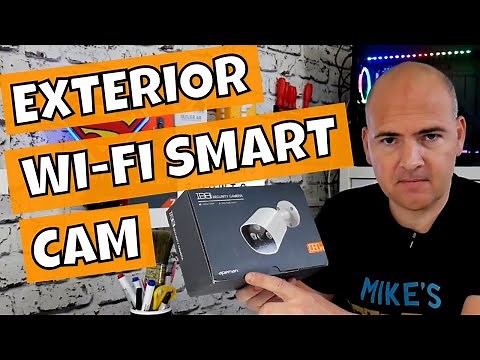 Exterior IP66 1080p WiFi IP Camera Apeman IB81 Unboxing Setup & Review footage