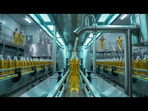 Inside the Cooking Oil Factory – (Full Process) How Luxury Oil Is Made