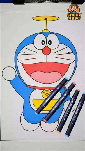 coloring | pictures of Doraemon #coloringbook #coloring #shorts #usa #feedshorts