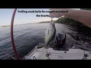 Trolling Crankbaits for Crappie on Lake of the Ozarks #1 (6-16-16)