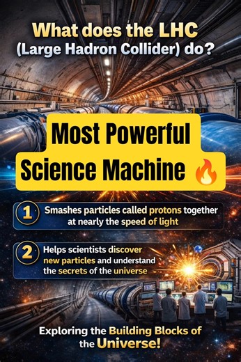 World's Most Powerful Machine! #physics #physicsexperiment #largehadroncollider #science #shorts