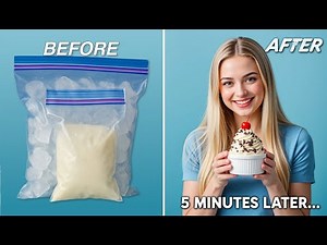 How to Make Ice Cream in 5 Minutes at Home Without a Machine | Easy DIY Recipe