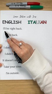 255K views · 6.7K reactions | Italian phrases e everyone should know!  | Learn Italian with Ines | Facebook