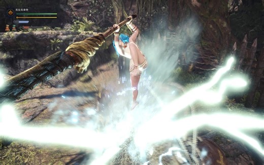 《怪物猎人世界：冰原》太刀攻击特效MOD