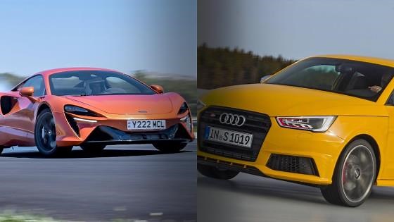 McLaren Artura vs Audi S1