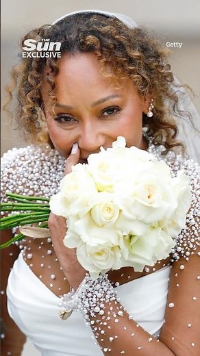 Mel B's wishes for stunning wedding dress revealed as she wows on big day #news #spicegirl