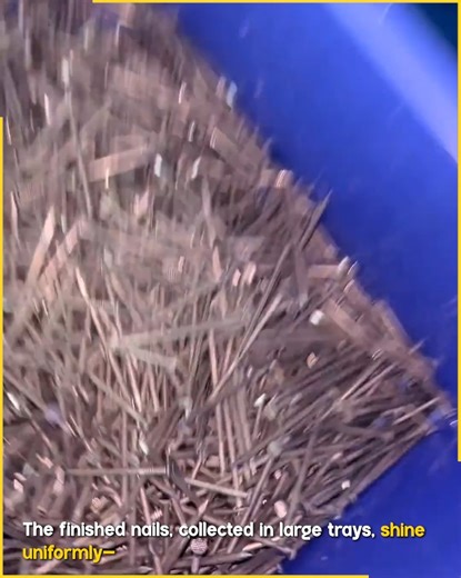 Fast Nail Forming With Industrial Machine. #NailMachine | Fun club